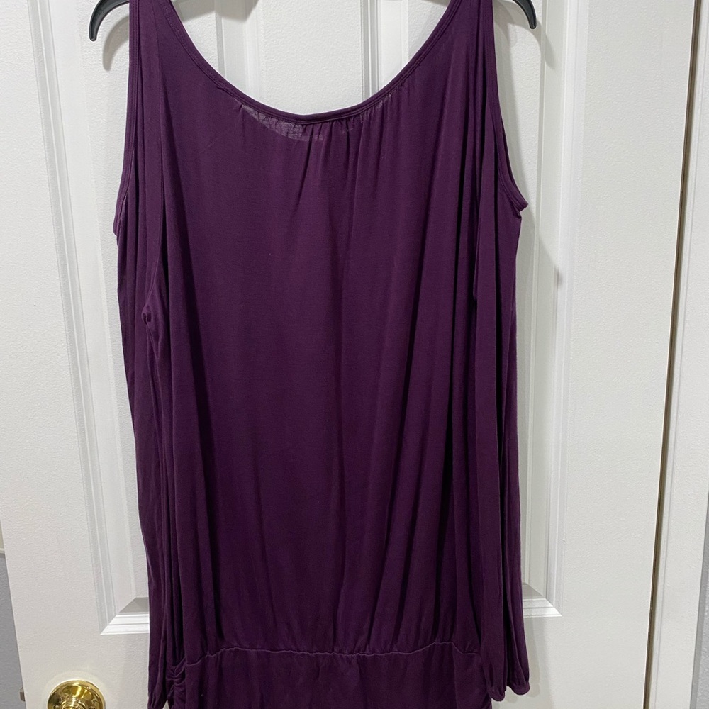 INC TOP deep purple
